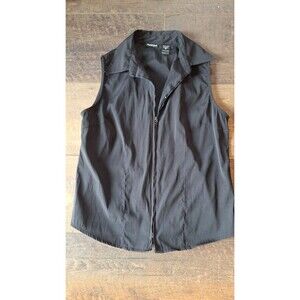 Northcrest‎ Women’s Vest Size MED BLACK USED
